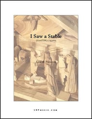 I Saw a Stable SATB choral sheet music cover Thumbnail